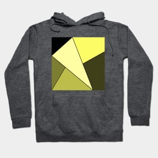 Yellow & Black Geo Hoodie